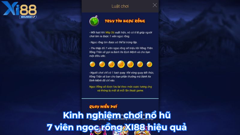 Kinh nghiệm chơi nổ hũ 7 viên ngọc rồng XI88 hiệu quả Kinh nghiệm chơi nổ hũ 7 viên ngọc rồng XI88 hiệu quả